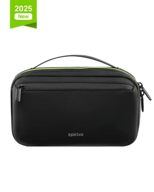 black-electronics-organizer-travel-case Epicka Tech Organizer Travel Case | End Tangled Cords