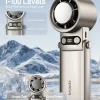 epickd-adjustable-foldable-turbo-handheld-fan Portable epicla handheld cooling fan with 1-100 adjustable levels and digital wind/battery display.