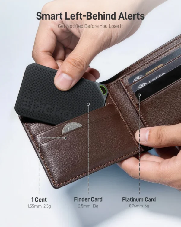 smart-wallet-finder-card-tagie-slim Epika Smart Left-Behind Alerts Finder Card in wallet