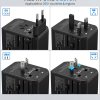 universal-travel-adapter-ta-105 All-in-one universal travel adapter with EU, UK, USA, and AUS plug configurations.